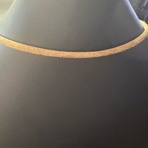 Swarovski Elegant Gold Glitter Choker Necklace - Women Jewelry